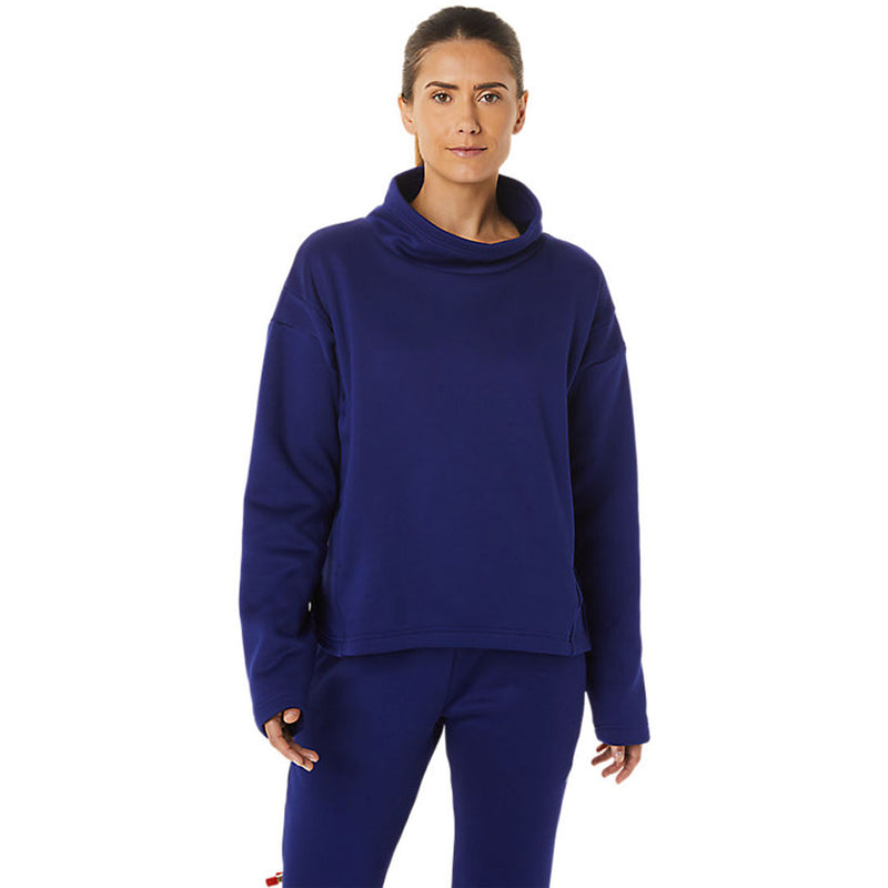 Asics - Sweat-shirt en tricot brossé pour femmes (2032C427 400)