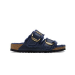 Birkenstock - Women's Arizona Big Buckle Shearling Oiled Leather Slides (Narrow) (1023139)