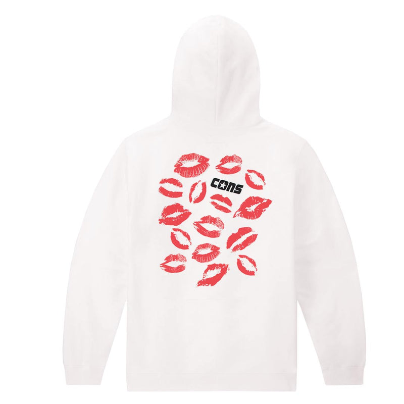 Converse - Sweat à capuche graphique CONS Lips pour homme (10026486 A01)