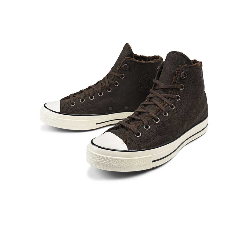 Converse - Unisex Chuck 70 Distressed Leather High Top Shoes (A09443C)