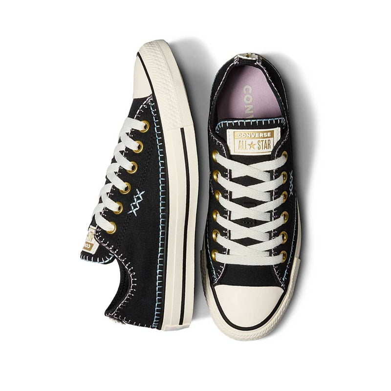 Converse - Chaussures basses unisexes Chuck Taylor All Star à coutures artisanales (A07546C)