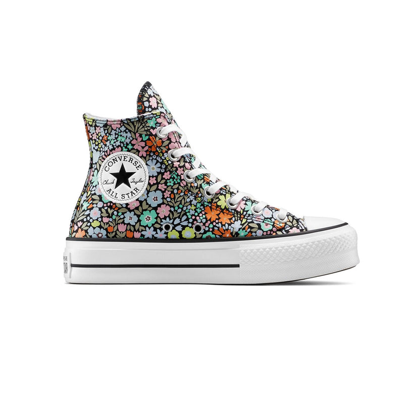 Converse - Women's Chuck Taylor All Star Lift Allover Florals High Top Shoes (A15009C)