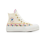 Converse - Women's Chuck Taylor All Star Lift Platform Free Spirit Florals High Top Shoes (A12050C)