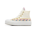 Converse - Women's Chuck Taylor All Star Lift Platform Free Spirit Florals High Top Shoes (A12050C)