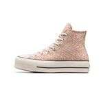 Converse - Women's Chuck Taylor All Star Lift Platform Glitter High Top Shoes (A09422C)