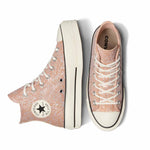 Converse - Women's Chuck Taylor All Star Lift Platform Glitter High Top Shoes (A09422C)