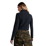 Converse - Women's Half-Zip Mock Neck Long Sleeve Top (10027392 A02)