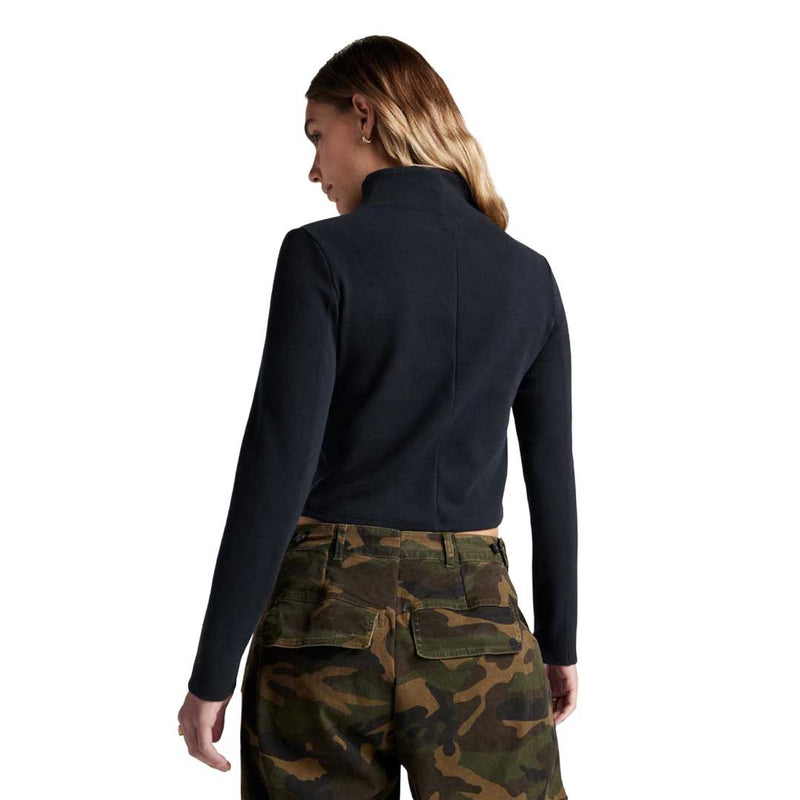 Converse - Women's Half-Zip Mock Neck Long Sleeve Top (10027392 A02)