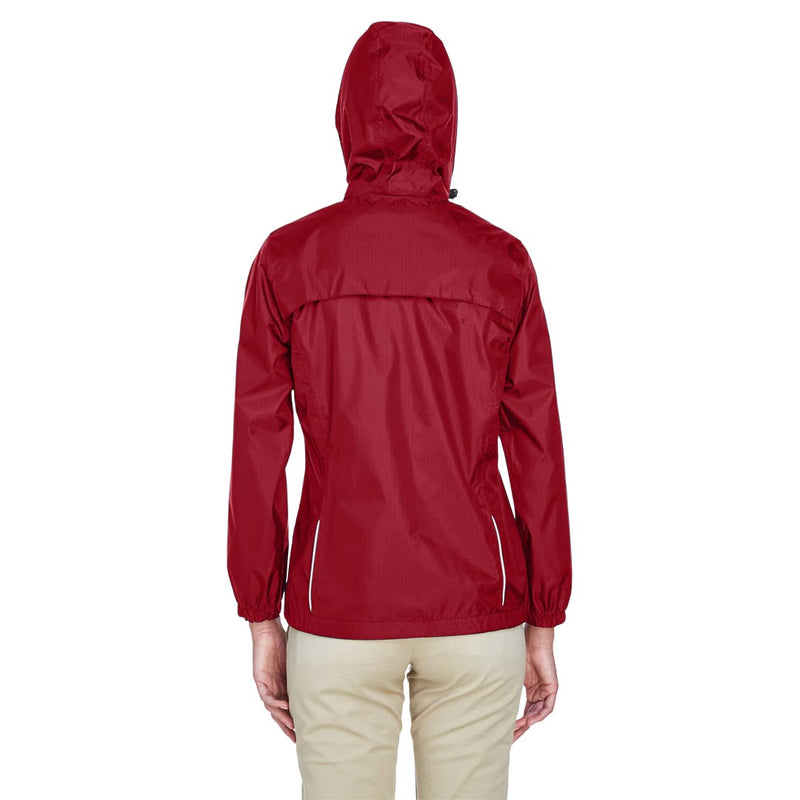 Core365 Climate Seam-Sealed Lightweight Variegated Ripstop Rain Jacket - 88185 main image 1