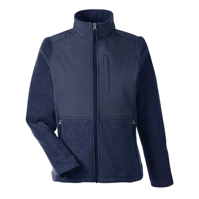Core365 - Women's Journey Summit Hybrid Full Zip Jacket (CE890W MR)