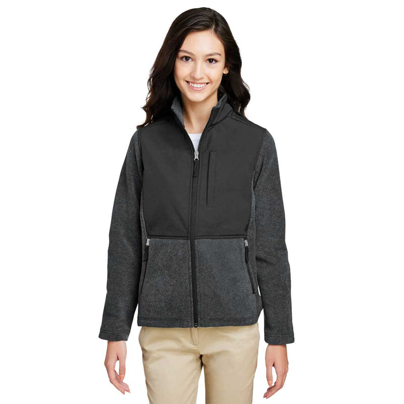 Core365 - Women's Journey Summit Hybrid Full Zip Jacket (CE890W TS)