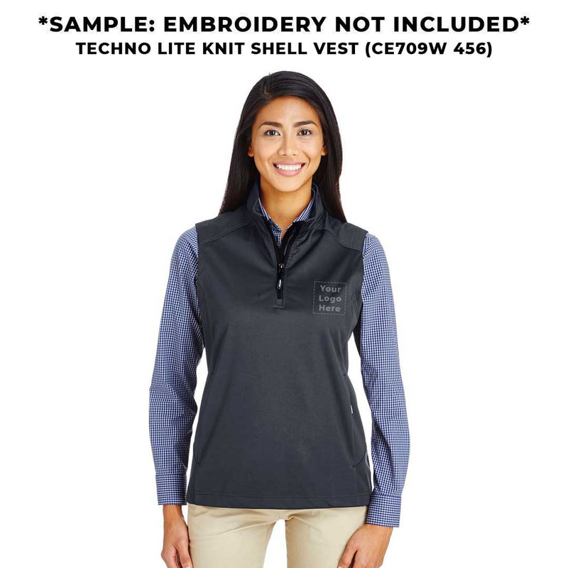 Core365 - Gilet coquille en tricot Techno Lite pour femmes (CE709W 456)