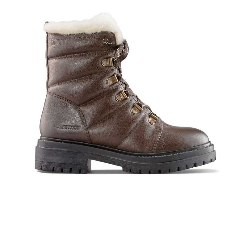 Cougar - Women's Leather Waterproof Winter Boots (VANTAGE-DKBRN)