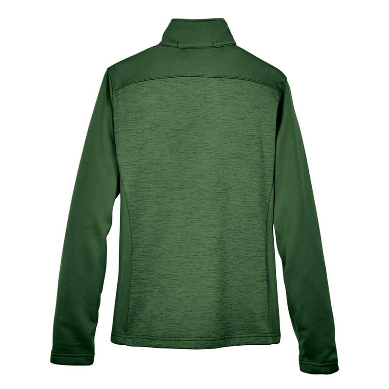 Devon & Jones - Women's Newbury Colorblock Melange Fleece Full Zip Jacket (DG796W NG)