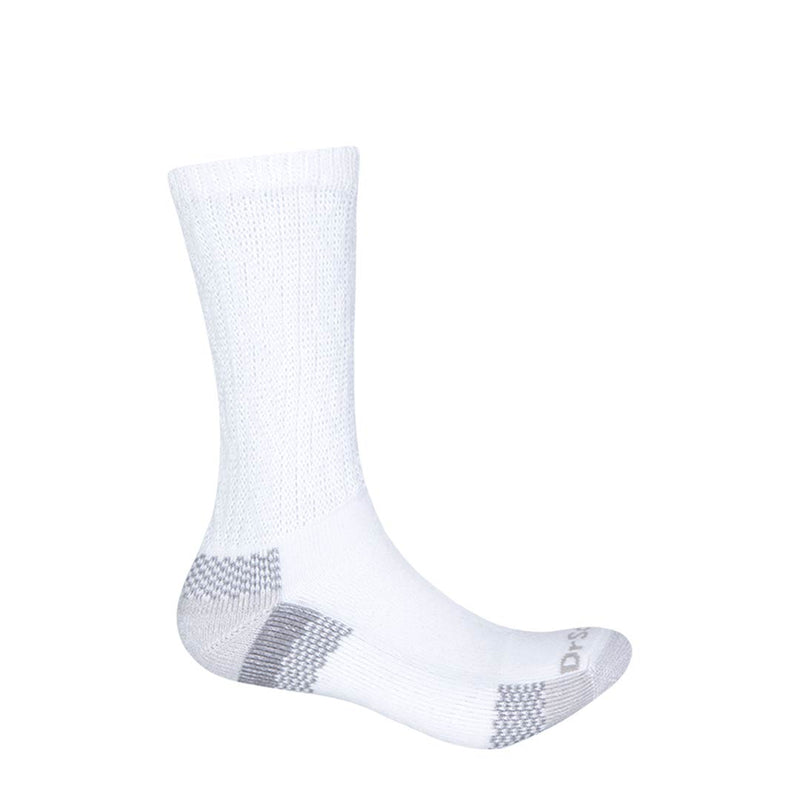 Dr.Scholls - Women's 2 Pack Advanced Relief Crew Socks (DSW22012C2C2D01 WHT)