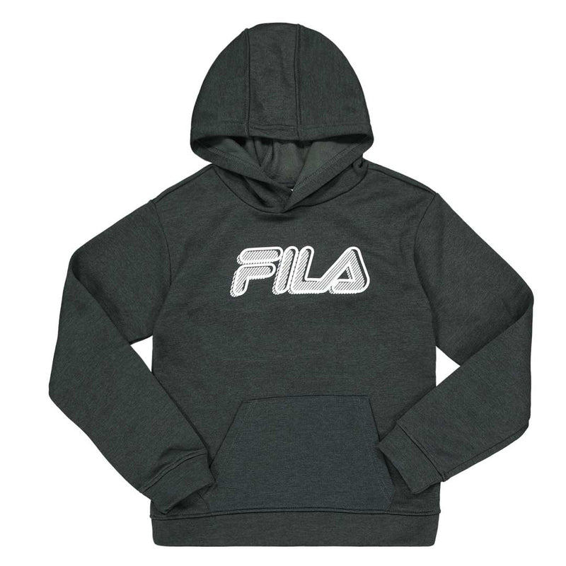FILA Kids Junior Core Performance Hoodie 82FB32 BLK SVP
