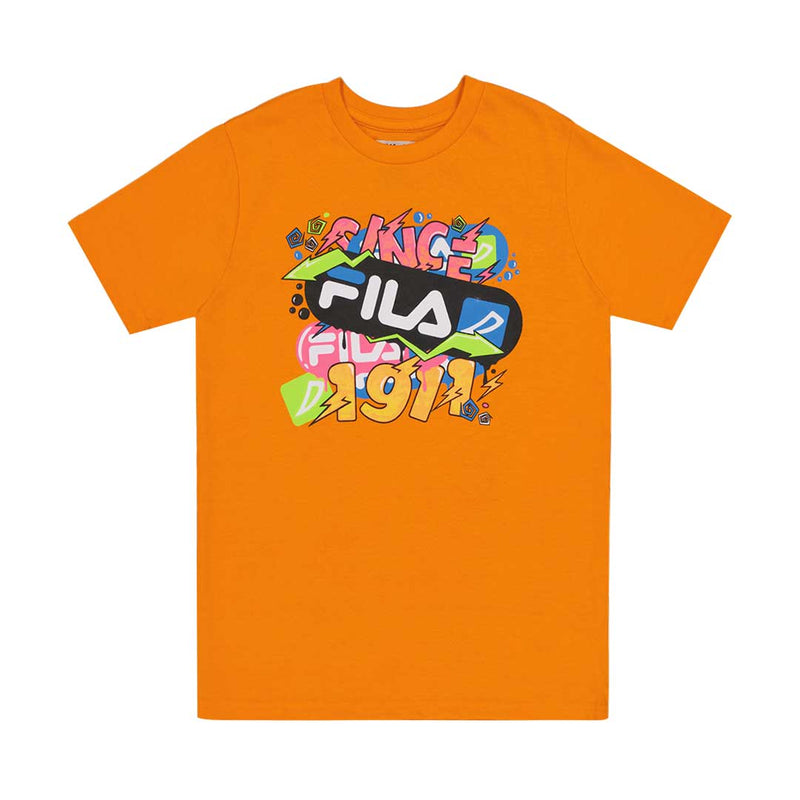 FILA - Kids' (Junior) Logo Graphic T-Shirt (82FB93 ORG)