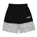 FILA - Kids' (Junior) Mesh AOP Shorts (81FA88 WHT)