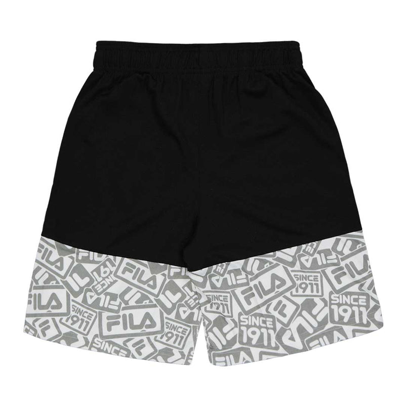 FILA - Kids' (Junior) Mesh AOP Shorts (81FA88 WHT)