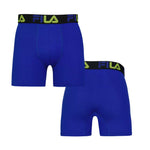 FILA - Lot de 4 boxers pour hommes (FM412BXPB13 335)
