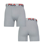 FILA - Lot de 4 boxers pour hommes (FM412BXPB13 410)