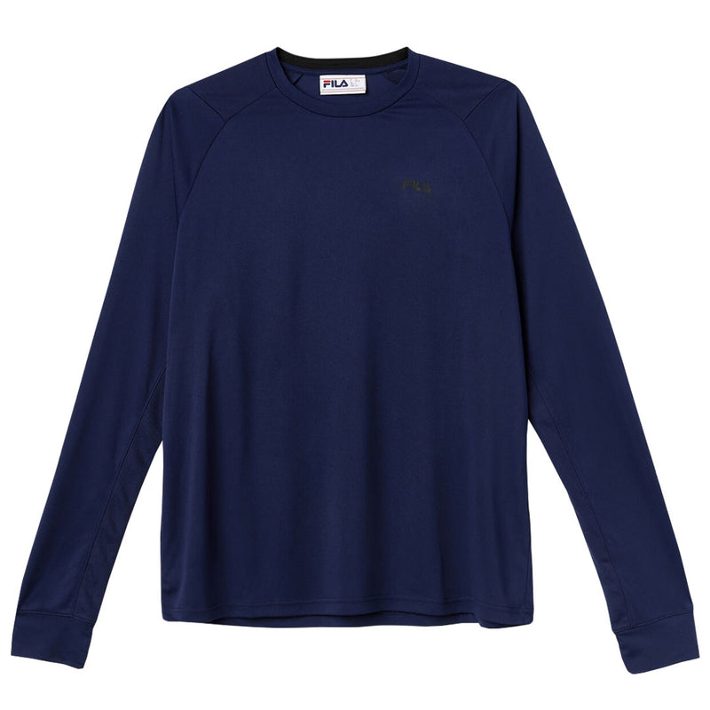 品良く着こなすため FILA (LM13B490 T-Shirt Crewneck Sleeve Long Jazam Men's - トップス