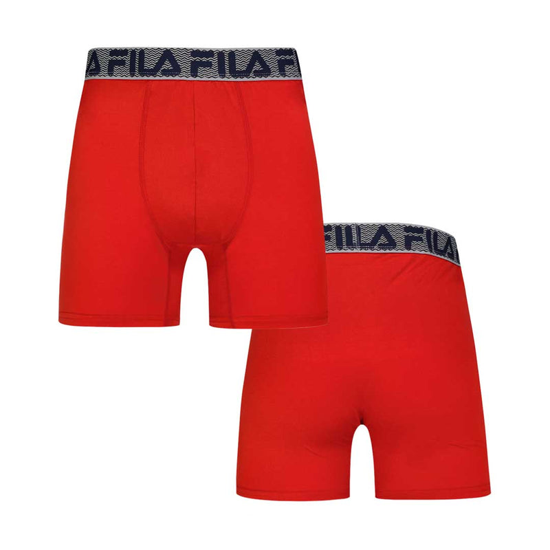 FILA - Lot de 5 boxers pour homme Édition spéciale (FM412BX5PS1 403)