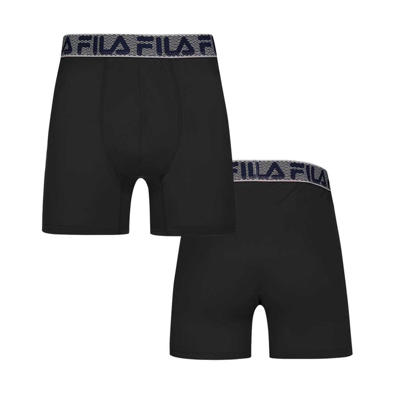 FILA - Lot de 5 boxers pour homme Édition spéciale (FM412BX5PS1 403)