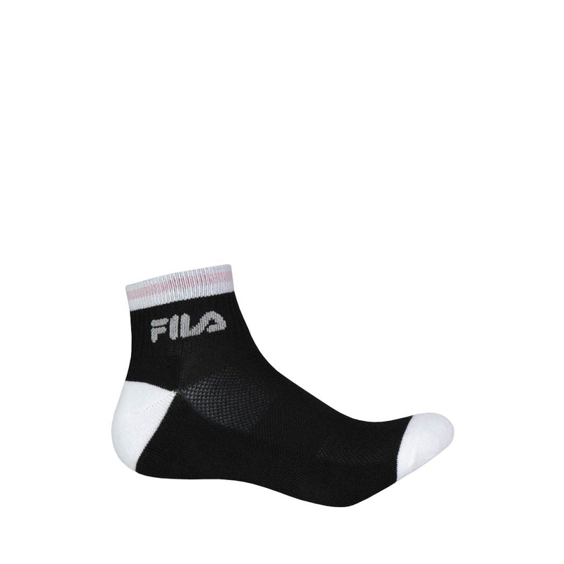 FILA - Lot de 6 paires de chaussettes Athletic Lifestyle Quarter pour femmes (FW0139)