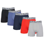 FILA - Lot de 5 boxers pour homme Édition spéciale (FM412BX5PS1 001)