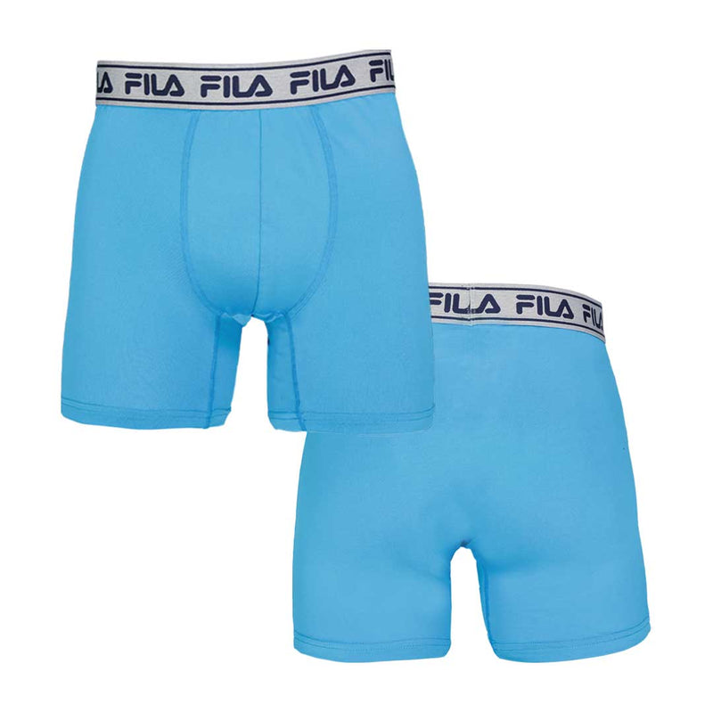 FILA - Lot de 5 boxers pour homme Édition spéciale (FM412BX5PS1 410)