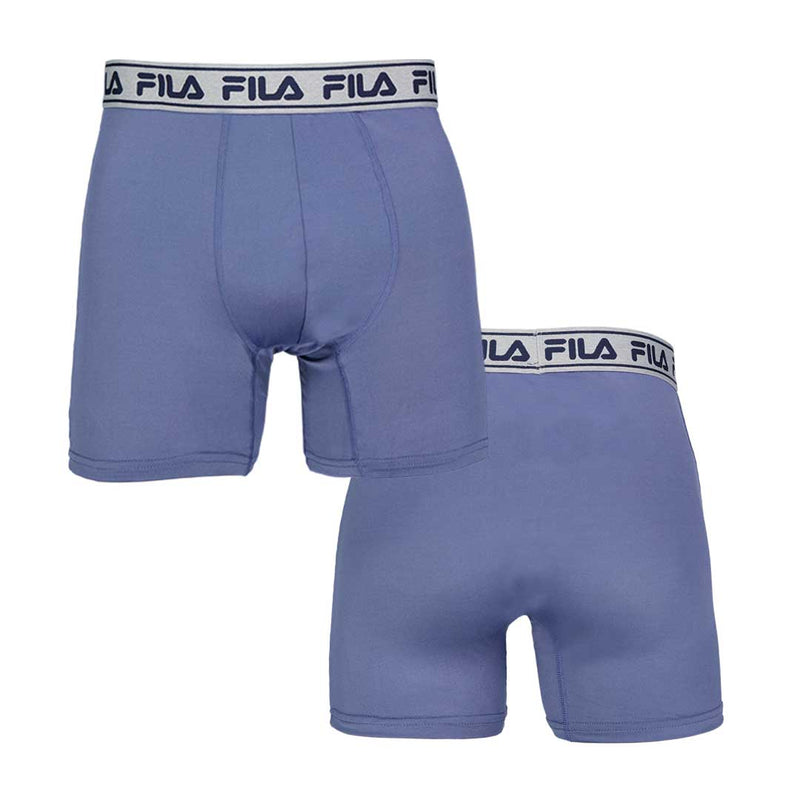 FILA - Lot de 5 boxers pour homme Édition spéciale (FM412BX5PS1 410)