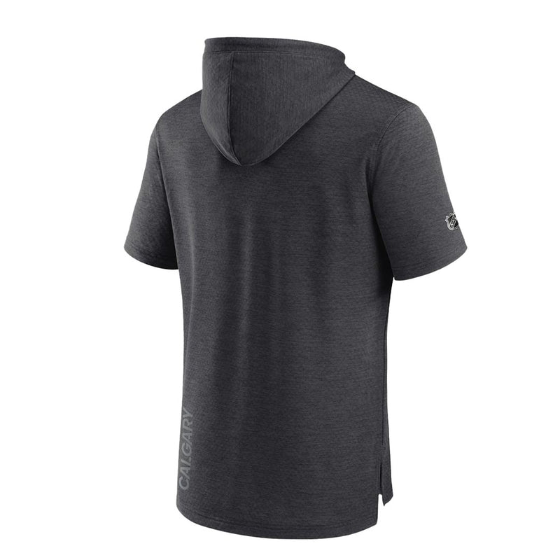 Fanatics - Men's Calgary Flames Authentic Pro Short Sleeve Hoodie (MZLC 914A 2C 02X)