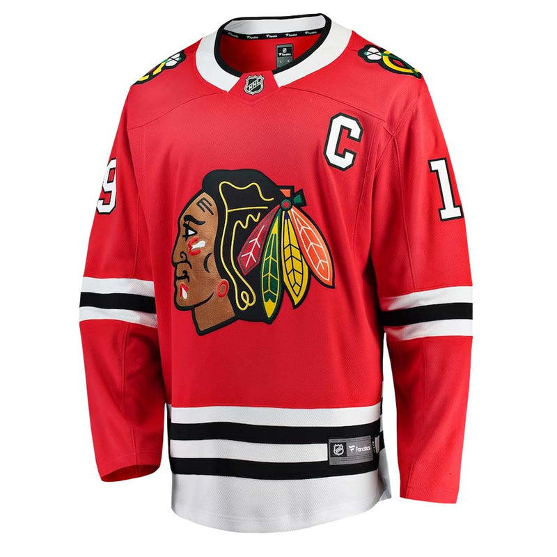 Fanatics - Men's Chicago Blackhawks Jonathan Toews Breakaway Jersey (879M CBHH H37 T19)