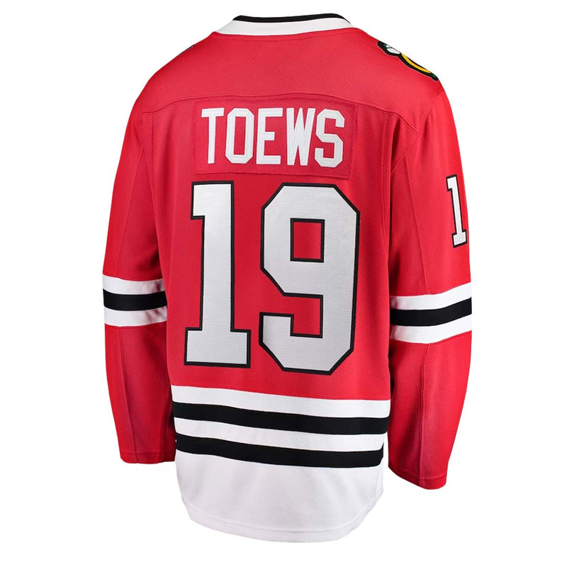 Fanatics - Men's Chicago Blackhawks Jonathan Toews Breakaway Jersey (879M CBHH H37 T19)