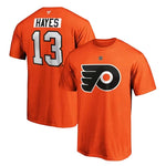 Fanatics - T-shirt Kevin Hayes des Flyers de Philadelphie pour homme (QF6E 3253 H3N FNQ)