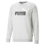 Puma - Col rond Essentials 2 tons avec grand logo pour hommes (586763 04)