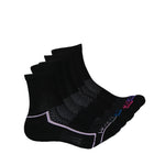 *Reshoot* Fruit Of The Loom - Lot de 5 paires de chaussettes mi-mollet pour femme (FRW10571M5MQC02-BLK)