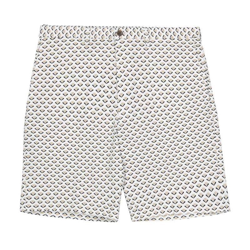 Haggar - Men's Plain Cotton Print Shorts (HS50013 100)