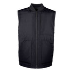 Harriton - Unisex Dockside Interactive Reversible Freezer Vest (M776 BLKCHAR)