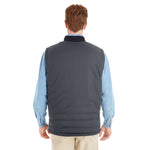 Harriton - Unisex Dockside Interactive Reversible Freezer Vest (M776 BLKCHAR)
