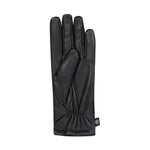Isotoner - Gants en similicuir nappa matelassé diamant pour femme (20585 BLK)