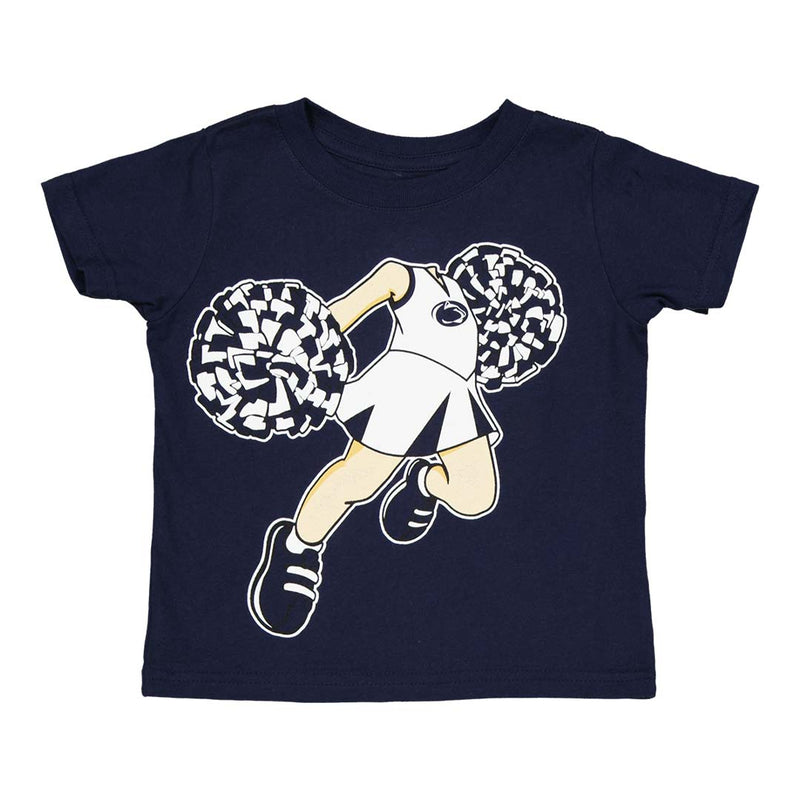 T-shirt à manches courtes pour enfant (bébé) des Penn State Nittany Lions, pom-pom girl (K2SAJ6U62)