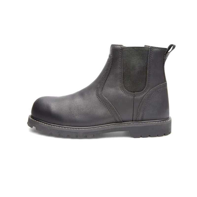 Kodiak - Men's McKinney Chelsea 6" Composite Toe Pull On Work Boots (Wide) (KD0A4TCYBLK)