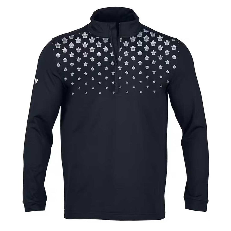 Levelwear - Men's Toronto Maple Leafs PGA Midlayer Quarter Zip Pullover (JT60L 003 MAP)