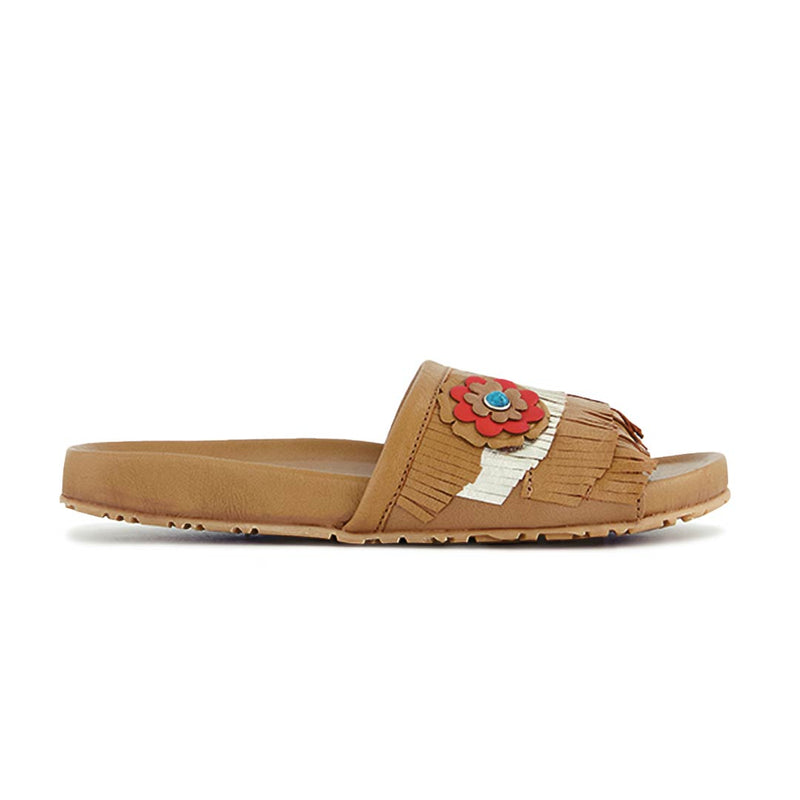 Manitobah - Women's Wasaga Fringed Slides (4061284)