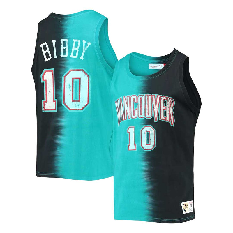 NBA Men's Vancouver Grizzlies Mike Bibby Tie Dye Tank Top (M
