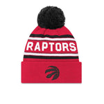 NBA - Bonnet à pompon et revers des Raptors de Toronto pour enfants (HK2BOFA00 RAP)