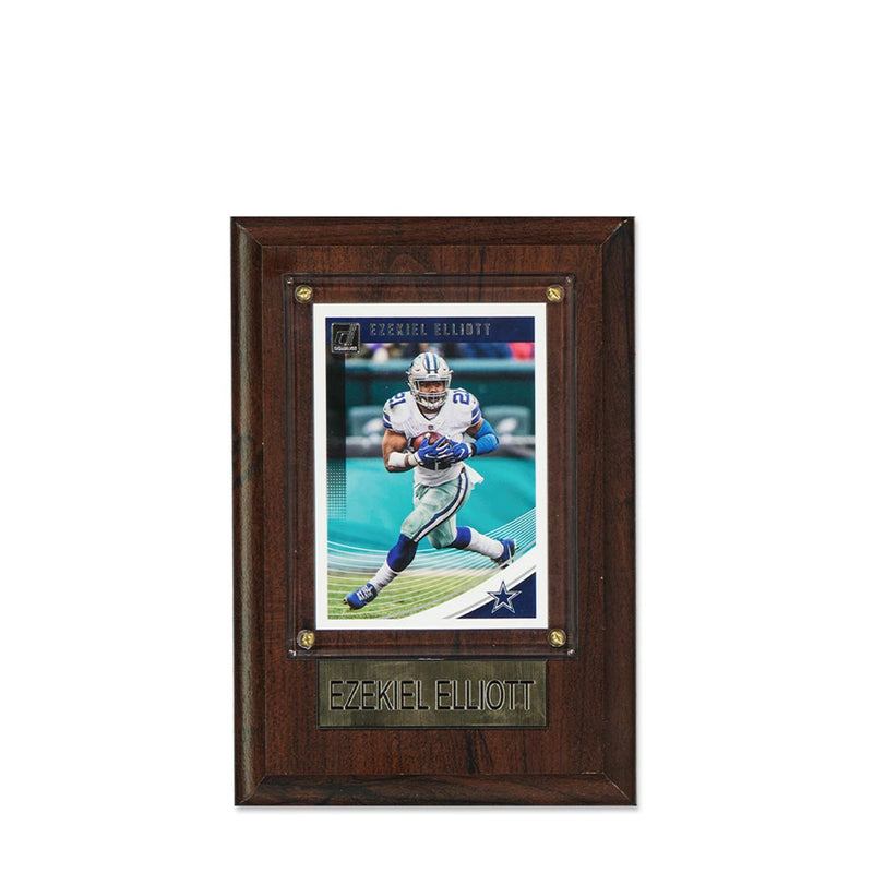 NFL - Donruss 2019 Dallas Cowboys Ezekiel Elliott Card Plaque