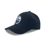 NHL - Men's Edmonton Oilers Flat Logo Hat (NHXX2KSMHDCC1PB 41NVY)